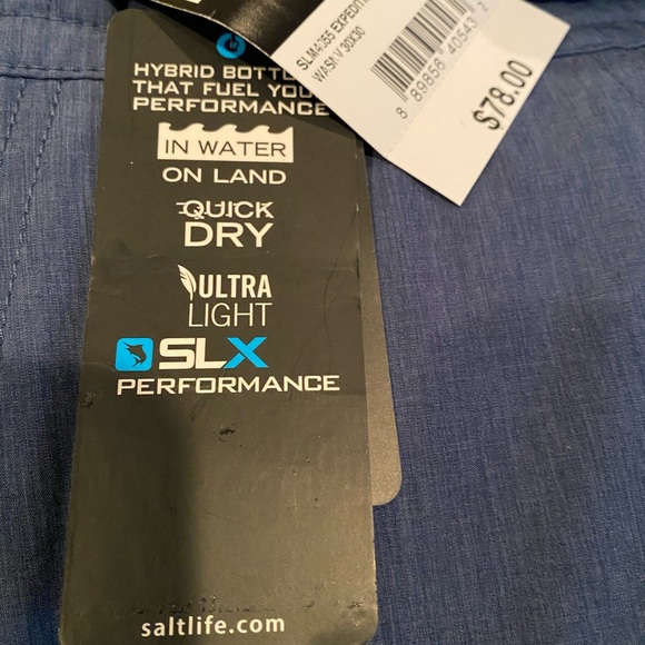 Salt Life Men’s Blue SLX Performance Expedition Fishing/Utility Pants NWT - Picture 16 of 16